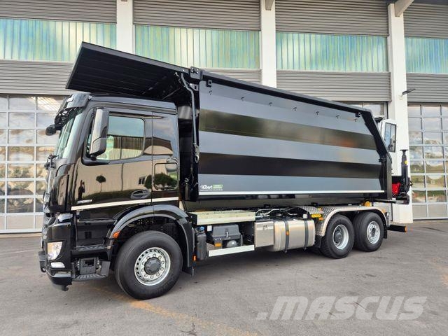 Mercedes-Benz Arocs 2751 6x2 HAD/ Abroller EBERT Forstbox Q150 吊鉤式起重車