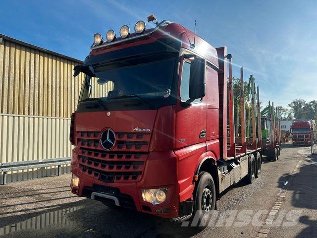 Mercedes-Benz AROCS 2863 6X4 MOTOR GEWCHSELT Tømmertransport