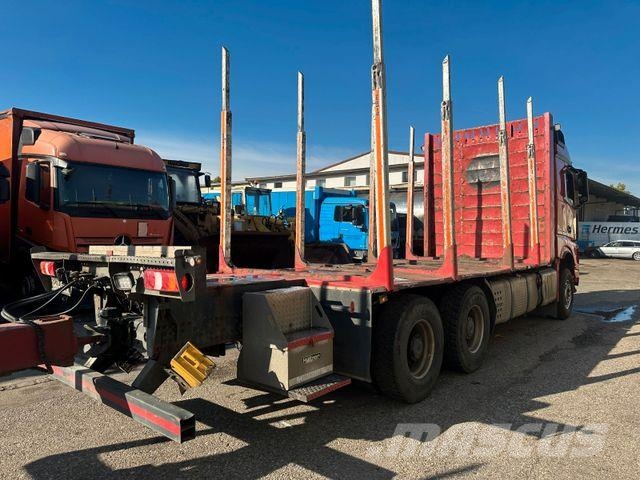 Mercedes-Benz AROCS 2863 6X4 MOTOR GEWCHSELT Tømmertransport