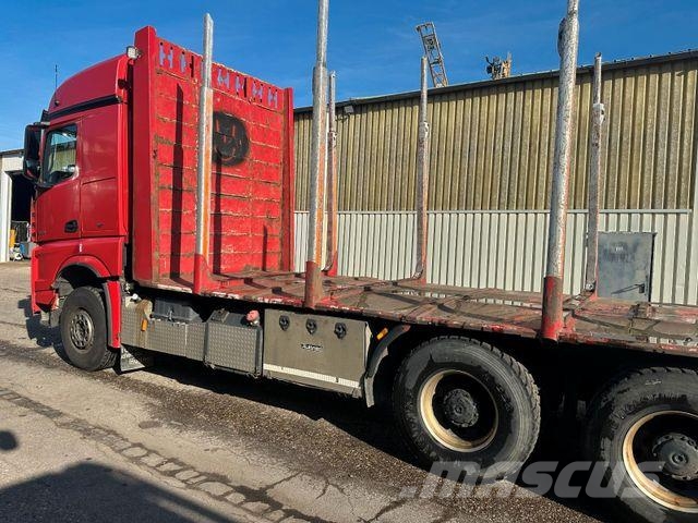 Mercedes-Benz AROCS 2863 6X4 MOTOR GEWCHSELT Tømmertransport