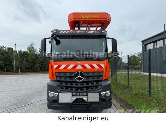 Mercedes-Benz Arocs 2848 6x2 NEU ! KROLL ADR Kombi 14 28 Kombi vozila/ vakum kamioni