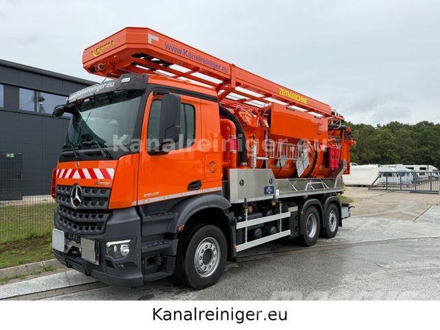 Mercedes-Benz Arocs 2848 6x2 NEU ! KROLL ADR Kombi 14 28 Kombi vozila/ vakum kamioni
