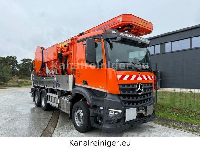 Mercedes-Benz Arocs 2848 6x2 NEU ! KROLL ADR Kombi 14 28 Kombi vozila/ vakum kamioni