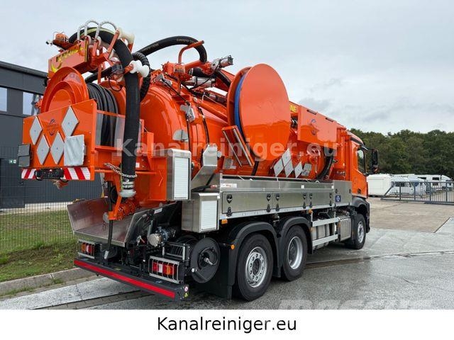 Mercedes-Benz Arocs 2848 6x2 NEU ! KROLL ADR Kombi 14 28 Kombi vozila/ vakum kamioni