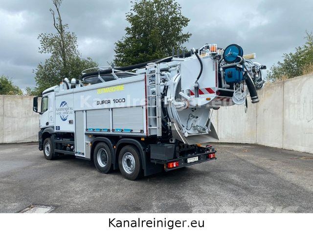 Mercedes-Benz Arocs 2851 Wiedemann Super 1000, Recycler 組合/真空油槽車