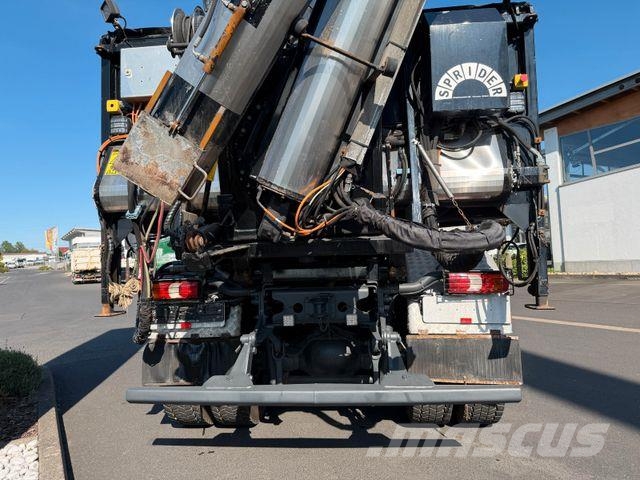 Mercedes-Benz Arocs 3251K 8x4 AMTEC Thermokipper +Sprider M25E شاحنات قلابة