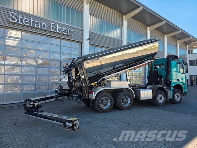 Mercedes-Benz Arocs 3251K 8x4 AMTEC Thermokipper +Sprider M25E شاحنات قلابة