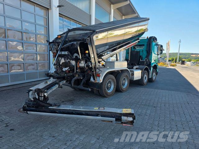 Mercedes-Benz Arocs 3251K 8x4 AMTEC Thermokipper +Sprider M25E شاحنات قلابة