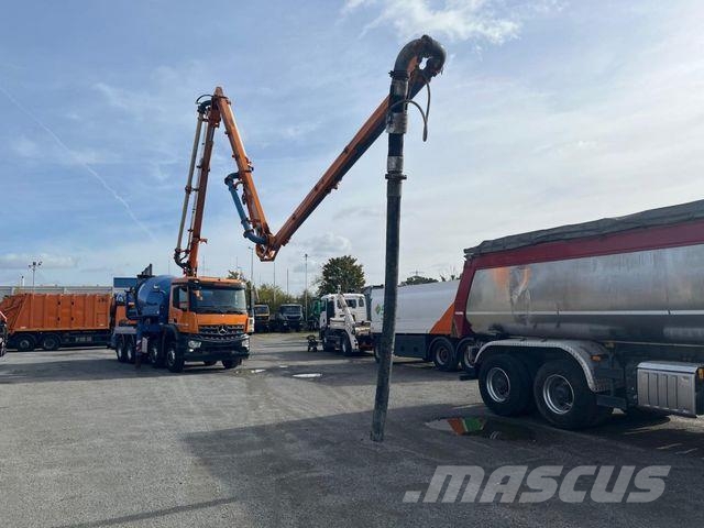 Mercedes-Benz Arocs 3240 B 8x4 Pumi Schwing Vector deutsch top Avtomešalci za beton