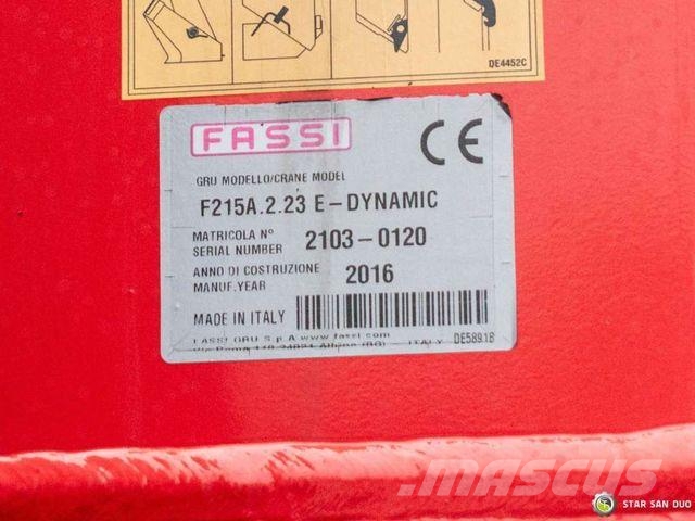 Mercedes-Benz AROCS 3351 6x6 FASSI F215A.2.23 Crane Tipper Kipper