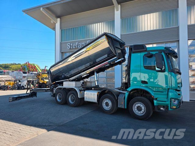 Mercedes-Benz Arocs 3251K 8x4 AMTEC Thermokipper +Sprider M25E شاحنات قلابة