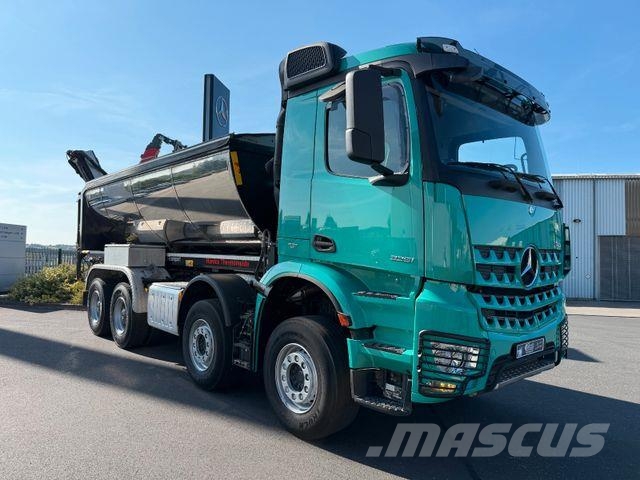 Mercedes-Benz Arocs 3251K 8x4 AMTEC Thermokipper +Sprider M25E شاحنات قلابة