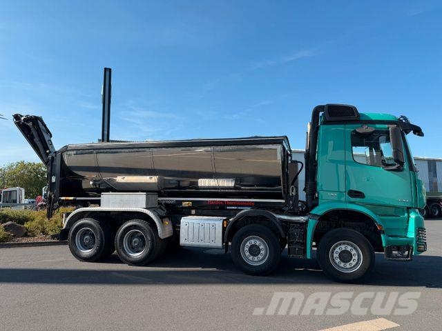 Mercedes-Benz Arocs 3251K 8x4 AMTEC Thermokipper +Sprider M25E شاحنات قلابة