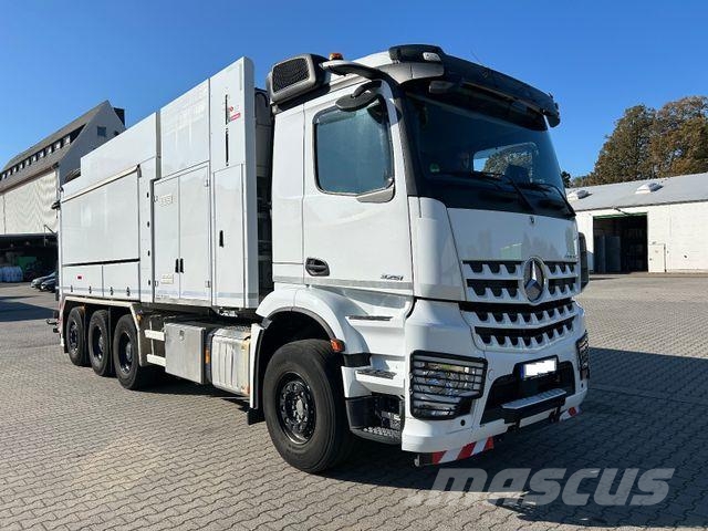 Mercedes-Benz Arocs 3251 / MTS Dino 12 Saugbagger *2 x Stück* Kombinētās vakumsūkņa mašīnas