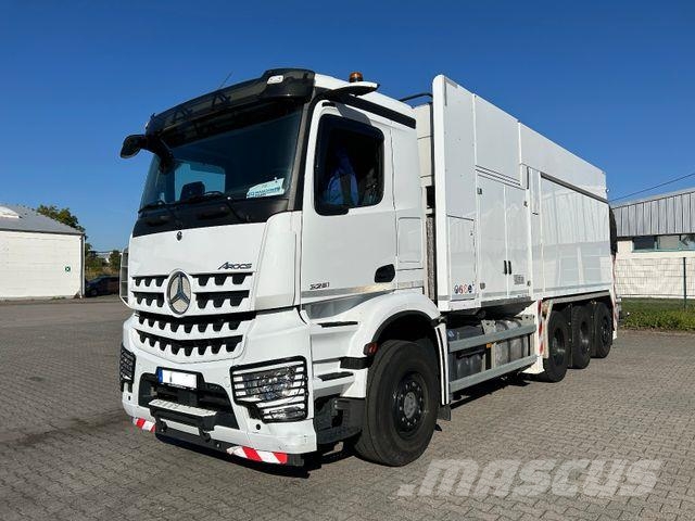 Mercedes-Benz Arocs 3251 / MTS Dino 12 Saugbagger *2 x Stück* Kombinētās vakumsūkņa mašīnas