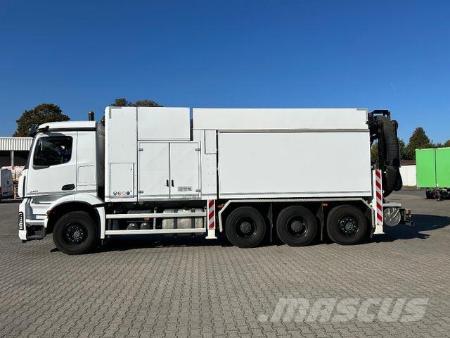 Mercedes-Benz Arocs 3251 / MTS Dino 12 Saugbagger *2 x Stück* Kombinētās vakumsūkņa mašīnas