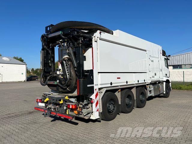 Mercedes-Benz Arocs 3251 / MTS Dino 12 Saugbagger *2 x Stück* Kombinētās vakumsūkņa mašīnas