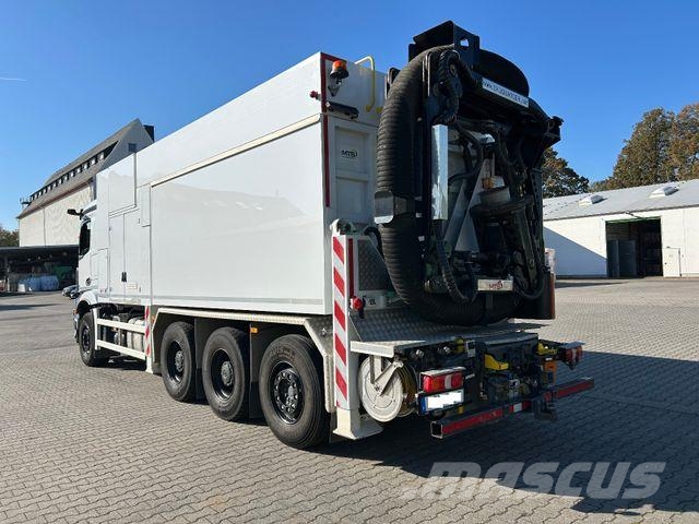 Mercedes-Benz Arocs 3251 / MTS Dino 12 Saugbagger *2 x Stück* Kombinētās vakumsūkņa mašīnas