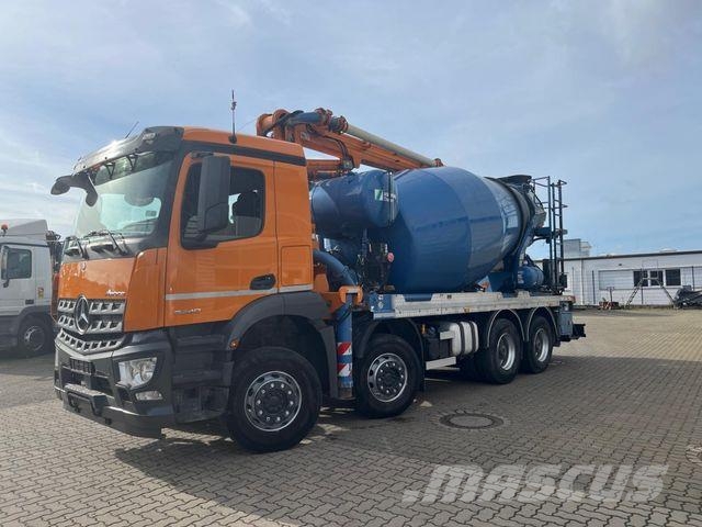 Mercedes-Benz Arocs 3240 B 8x4 Pumi Schwing Vector deutsch top Avtomešalci za beton