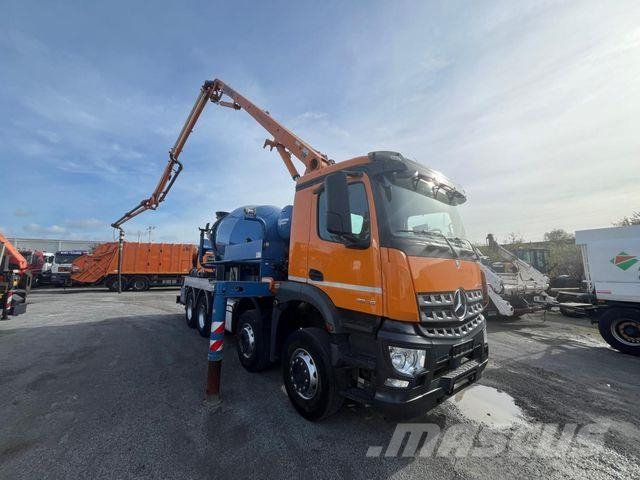 Mercedes-Benz Arocs 3240 B 8x4 Pumi Schwing Vector deutsch top Avtomešalci za beton
