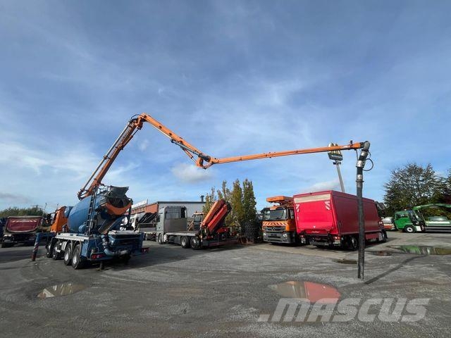 Mercedes-Benz Arocs 3240 B 8x4 Pumi Schwing Vector deutsch top Avtomešalci za beton