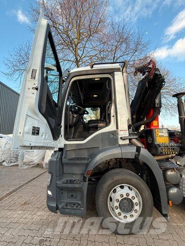 Mercedes-Benz Arocs 3251 - Kran - Abrollkipper - 8x4 Camiones grúa