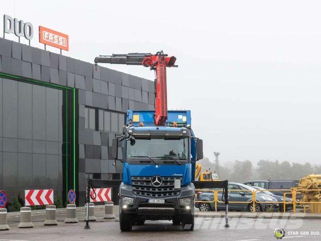 Mercedes-Benz AROCS 3351 6x6 FASSI F215A.2.23 Crane Tipper Автомобильные краны