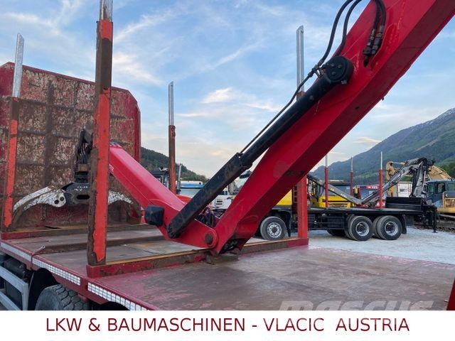 Mercedes-Benz AROCS 3358 6X4 Blatt/Blatt Kran Epsilon 120Z Timmerbilar