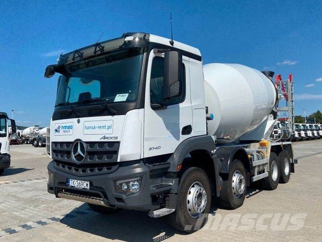 Mercedes-Benz AROCS 3740 FML 10M3 Domiešavače betónu
