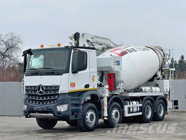 Mercedes-Benz AROCS 3743 * Betonpumpe + FUNK * 8x4 * TOP Kamioni mikseri za beton