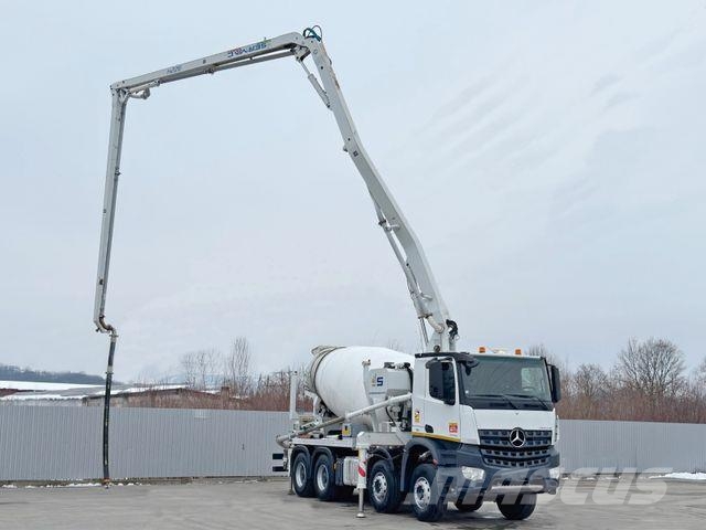 Mercedes-Benz AROCS 3743 * Betonpumpe + FUNK * 8x4 * TOP Kamioni mikseri za beton