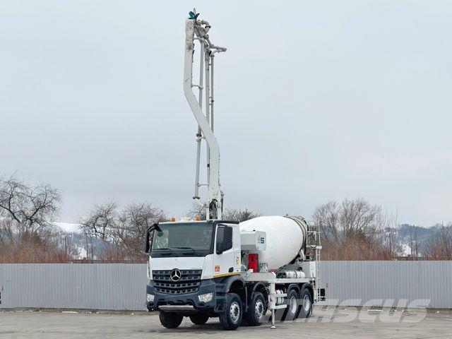 Mercedes-Benz AROCS 3743 * Betonpumpe + FUNK * 8x4 * TOP Kamioni mikseri za beton