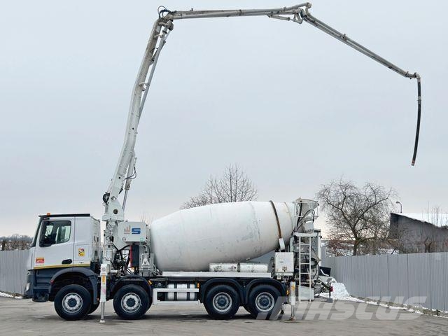 Mercedes-Benz AROCS 3743 * Betonpumpe + FUNK * 8x4 * TOP Kamioni mikseri za beton