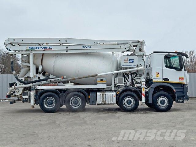 Mercedes-Benz AROCS 3743 * Betonpumpe + FUNK * 8x4 * TOP Kamioni mikseri za beton