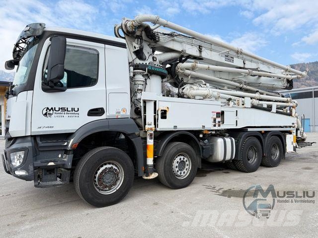 Mercedes-Benz Arocs 3746 Betonpumpe Putzmeister Everdigm 38m Camiones de concreto