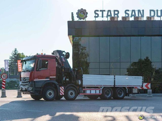 Mercedes-Benz AROCS 3748 8x4 HIAB 548 E-6 Rotator Crane Camiones grúa