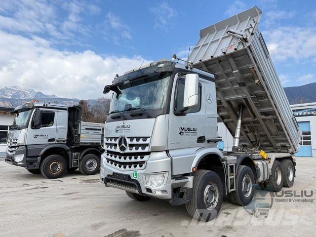 Mercedes-Benz Arocs 4248 8X4 BB Retarder Meiller Bordmatik Kipper
