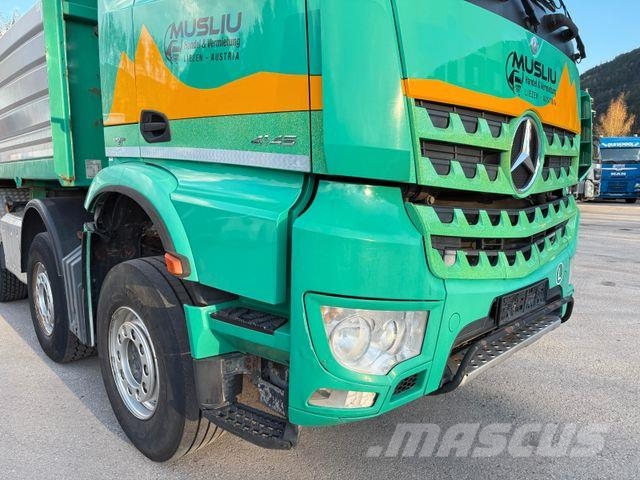Mercedes-Benz Arocs 4145 8X4 BB Retarder Meiller Bordmatik Camion benne