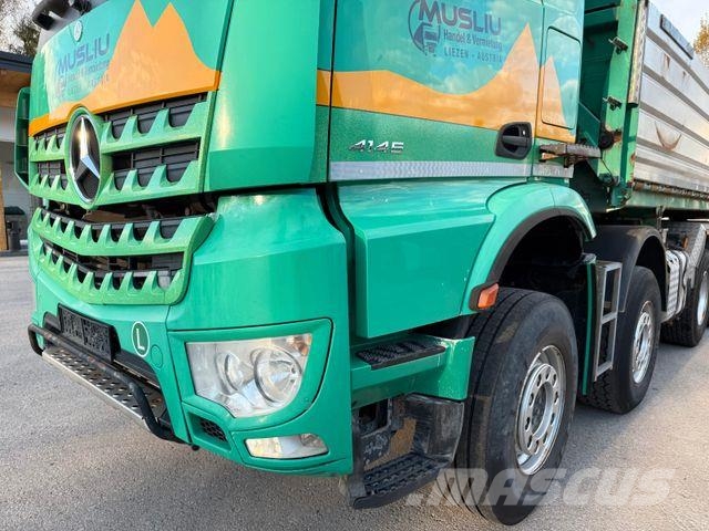 Mercedes-Benz Arocs 4145 8X4 BB Retarder Meiller Bordmatik Camion benne
