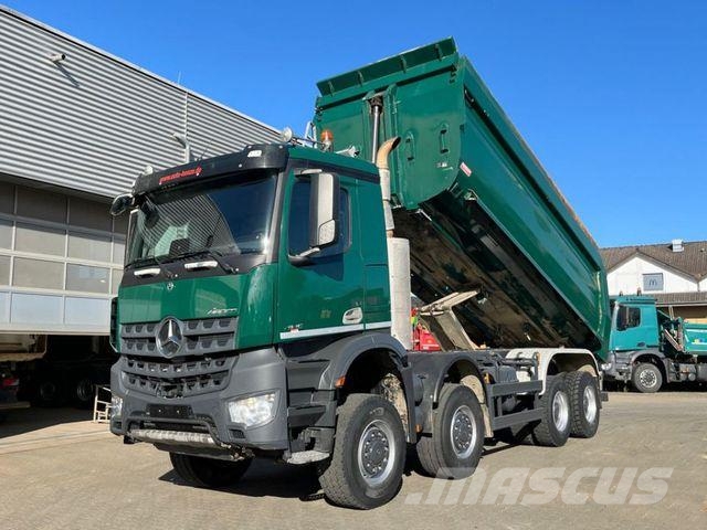 Mercedes-Benz Arocs 4145 8x8 4 Achs Muldenkipper Meiller Bañeras basculantes usadas