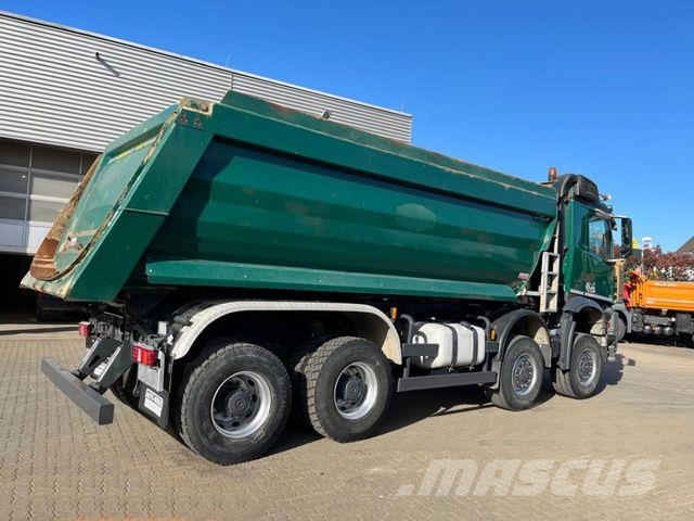 Mercedes-Benz Arocs 4145 8x8 4 Achs Muldenkipper Meiller Bañeras basculantes usadas