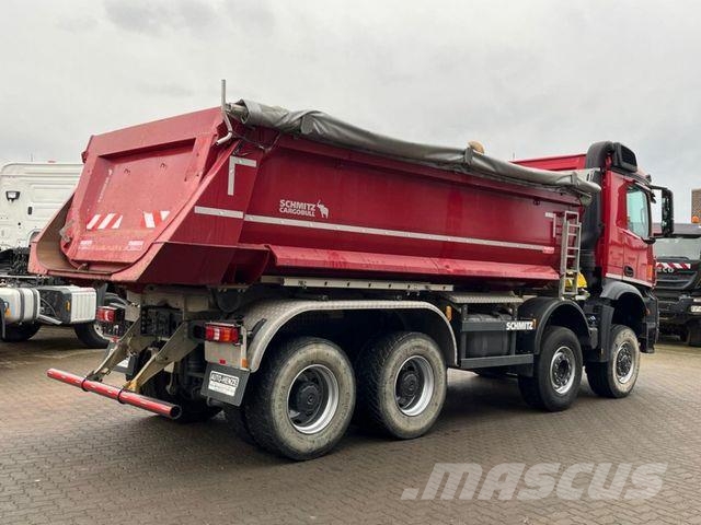 Mercedes-Benz Arocs 4145 8x6 4 Achs Muldenkipper Bañeras basculantes usadas