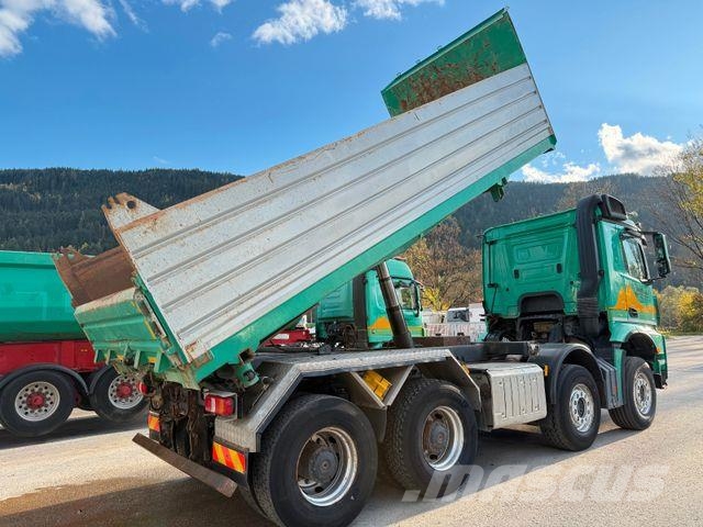 Mercedes-Benz Arocs 4145 8X4 BB Retarder Meiller Bordmatik Camion benne