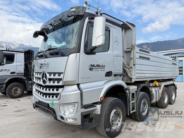 Mercedes-Benz Arocs 4248 8X4 BB Retarder Meiller Bordmatik Kipper