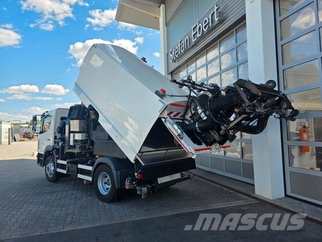 Mercedes-Benz Atego 1323 LKO FAUN VIAJET 6 R H - Heckabsaugung Zametací vozy