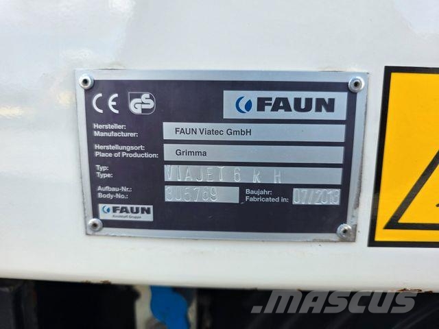 Mercedes-Benz Atego 1323 LKO FAUN VIAJET 6 R H - Heckabsaugung Zametací vozy