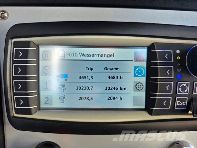 Mercedes-Benz Atego 1323 LKO FAUN VIAJET 6 R H - Heckabsaugung Zametací vozy