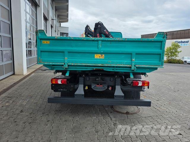 Mercedes-Benz Atego 1223 KK HIAB X-HIDUO 082 Funk 2x AHK شاحنات قلابة