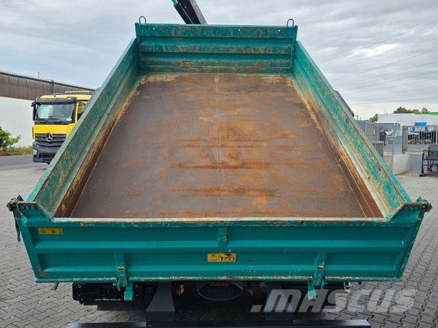 Mercedes-Benz Atego 1223 KK HIAB X-HIDUO 082 Funk 2x AHK شاحنات قلابة
