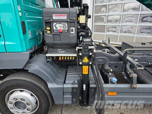 Mercedes-Benz Atego 1223 KK HIAB X-HIDUO 082 Funk 2x AHK شاحنات قلابة